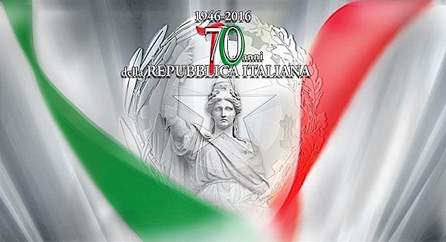 Repubblica italiana 70 anni