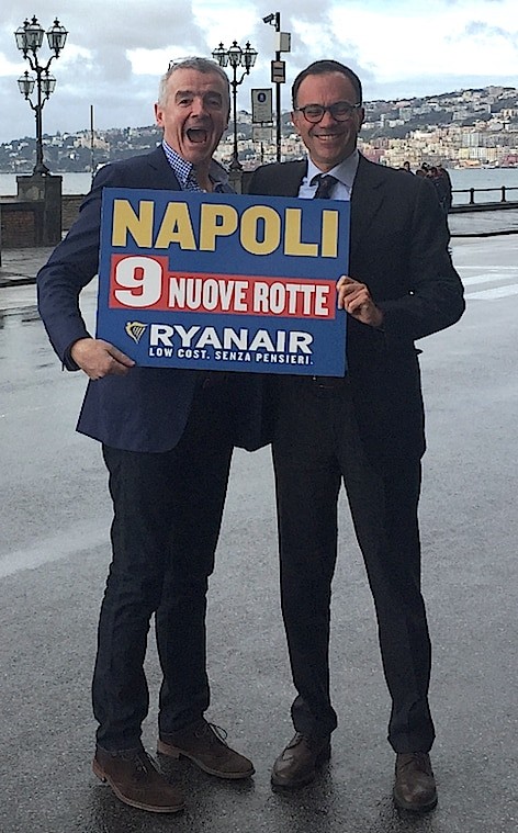 Ryanair napoli o'lealy