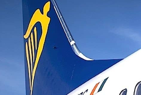 Programmazione invernale 2017-2018 di Ryanair dall’Italia