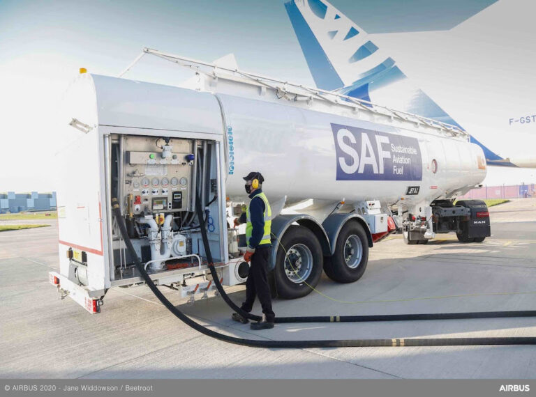 Airbus collabora con DG Fuels per promuovere la produzione sostenibile di carburante per l’aviazione negli Stati Uniti