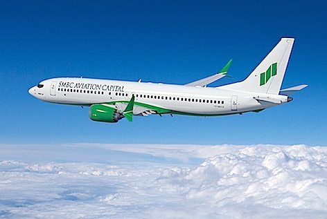 737 MAX della SMBC Aviation Capital (foto Boeing)