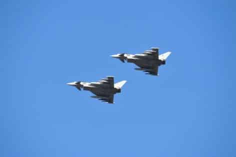  TFA in Lituania: 35° scramble per gli EFA A.M.