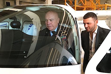 Il Capo di Stato Maggiore dell’Aeronautica Militare Pasquale Preziosa visita la Tecnam Costruzioni Aeronautiche
