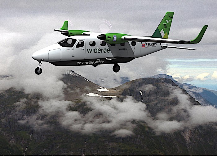 Rolls-Royce e Tecnam uniscono le forze con Widerøe  per realizzare un aereo passeggeri tutto elettrico entro il 2026