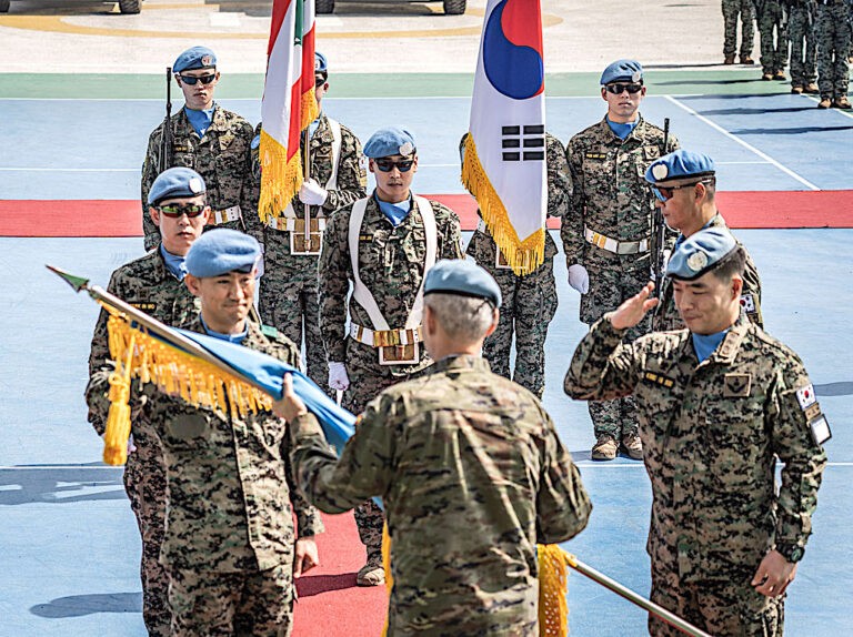 UNIFIL: cambio di Comando al battaglione coreano in Libano