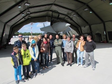 Istituto Italiano Cultura Vilnius in visita alla TFA (Il portale dell’Aeronautica Militare)
