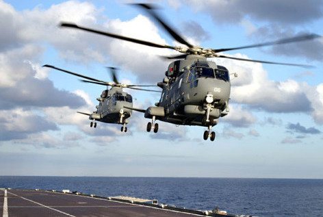 Elicotteri EH-101 della nostra Marina Militare (foto Marina Militare)