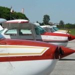 La flotta dell' aero Club di Lugo