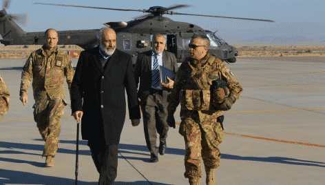 Masoom Stanekzai a Camp Arena (Esercito Italiano)