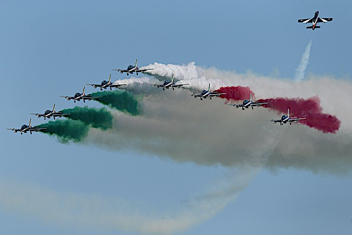 Frecce Tricolori: l’Aeronautica Militare ha festeggiato i 60 Anni della Pattuglia Acrobatica Nazionale