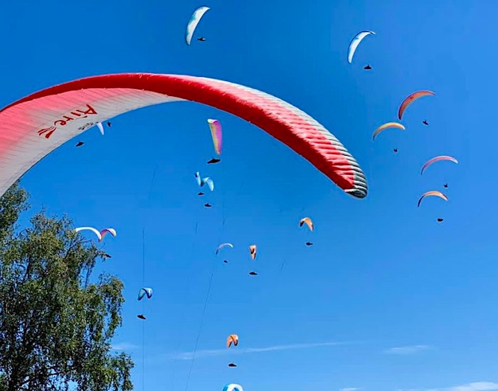 Titolo italiano 2020 di parapendio a Oberhauser – Non assegnato quello di deltaplano per il troppo vento