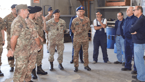 Il Capo di SME visita il Polo di Mantenimento Pesante Sud  (Esercito Italiano)