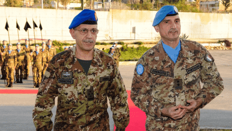 Visita del Capo di SME a UNIFIL (Esercito Italiano)