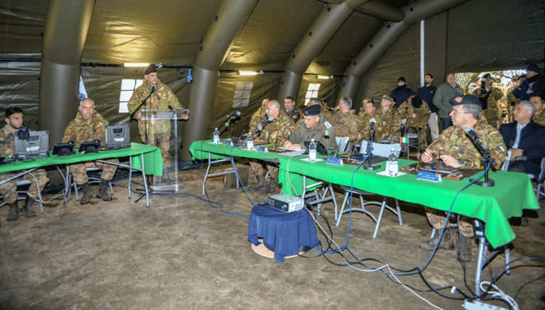 Forza NEC continua con il Comandante delle Forze Terrestri Israeliane (Esercito Italiano)