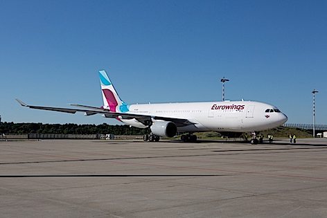 Eurowings inizia a operare da Vienna. Al via i voli per Barcellona, Londra e Palma di Maiorca