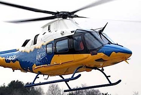 Finmeccanica: primo volo per l’elicottero AW109 Trekker