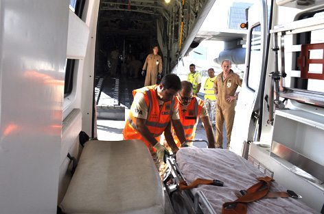 Esercitazione Medevac (foto d'archivio Aeronautica Militare)