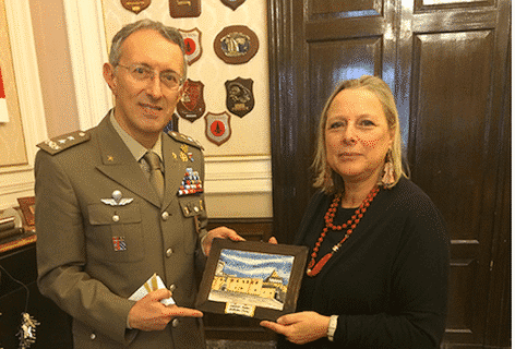 Il Generale Veltri in visita istituzionale (Esercito Italiano)
