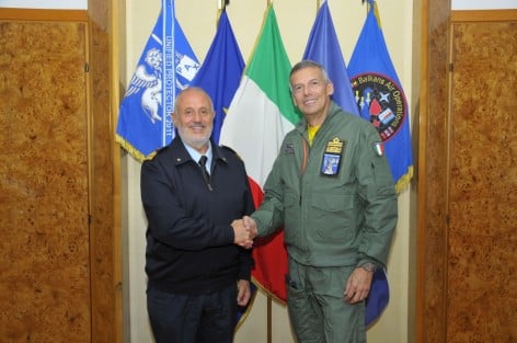 Il Gen. Magro all’ITA-JFAC di Poggio Renatico (Il Portale dell’Aeronautica Militare)