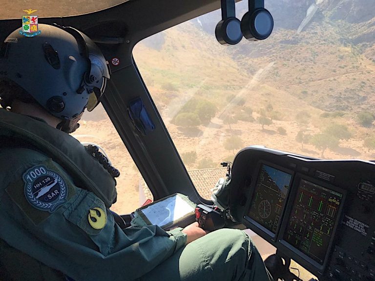 Riserva dello Zingaro: turista infortunato viene recuperato da elicottero dell’Aeronautica Militare