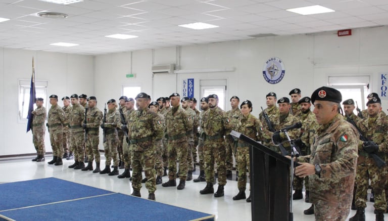 Cambio al comando del GSA in Kosovo (Esercito Italiano)