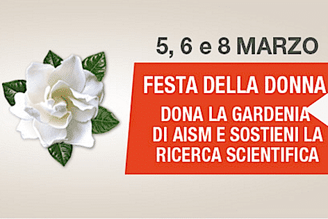 L’Aeroporto di Bologna con la Gardenia di AISM per sostenere la ricerca sulla Sclerosi Multipla
