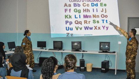 UNIFIL sostiene le scuole in Libano (Esercito Italiano)