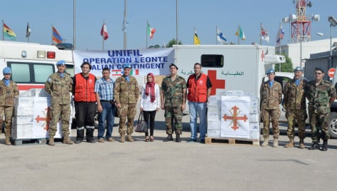 UNIFIL: cerimonia di donazione  (Esercito Italiano)