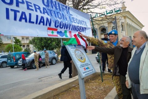 UNIFIL illumina due villaggi in Libano (Esercito Italiano)