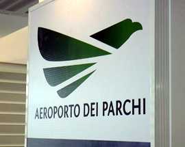 logo aeroporto aquila