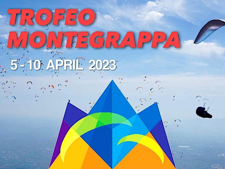 Trofeo Montegrappa: in gara 200 piloti di deltaplano e parapendio