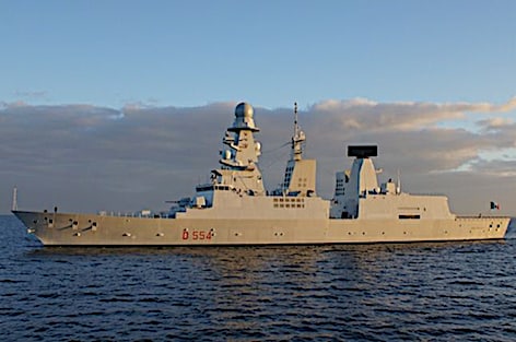 Nave Caio Duilio della Marina Militare sarà ormeggiata a Ravenna