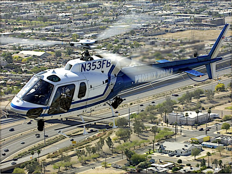 Il Dipartimento di Polizia di Phoenix aggiorna la flotta con cinque nuovi elicotteri Airbus H125