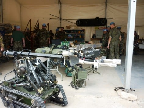 EOD workshop in Libano (Esercito Italiano)