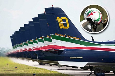 Il maggiore Mirco Caffelli è il nuovo comandante delle Frecce Tricolori