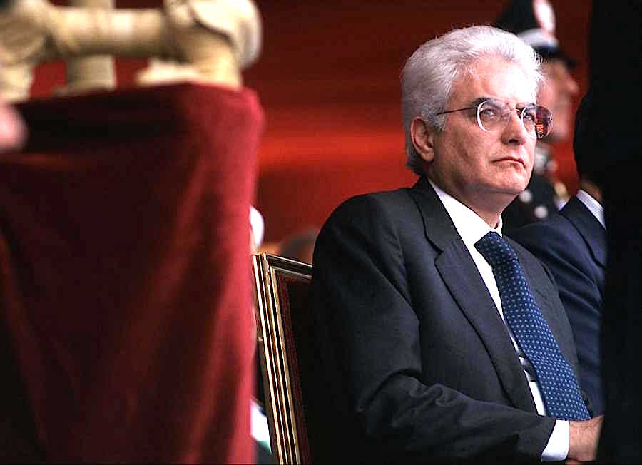 Il Presidente della repubblica Sergio Mattarella (foto Agenzia Dire)