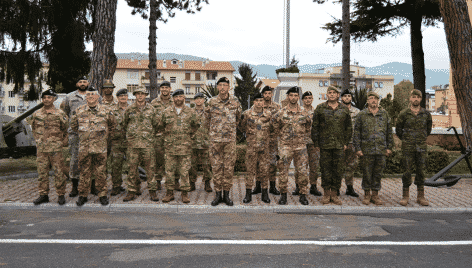 Corso Multinazionale alla Scuola Interforze di Rieti (Esercito Italiano)