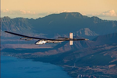Solar Impulse 2 atterra a  Phoenix in Arizona