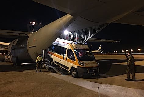 Aeronautica Militare: volo d’urgenza per una bimba di sei mesi