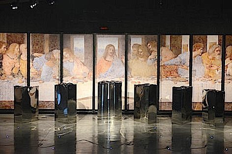 “Everlasting” all’aeroporto di Milano Malpensa: l’omaggio di Helidon Xhixha all’Ultima cena di Leonardo da Vinci