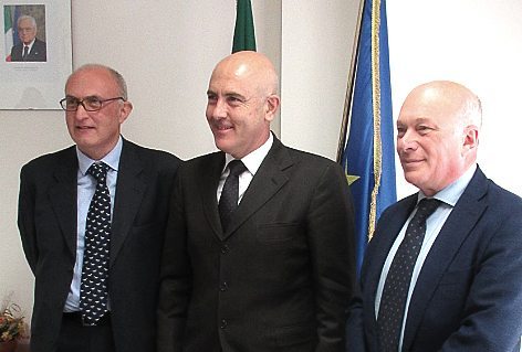 Visita del sottosegretario di Stato alla difesa, On. Gioacchino Alfano, alla sede dell’ANSV