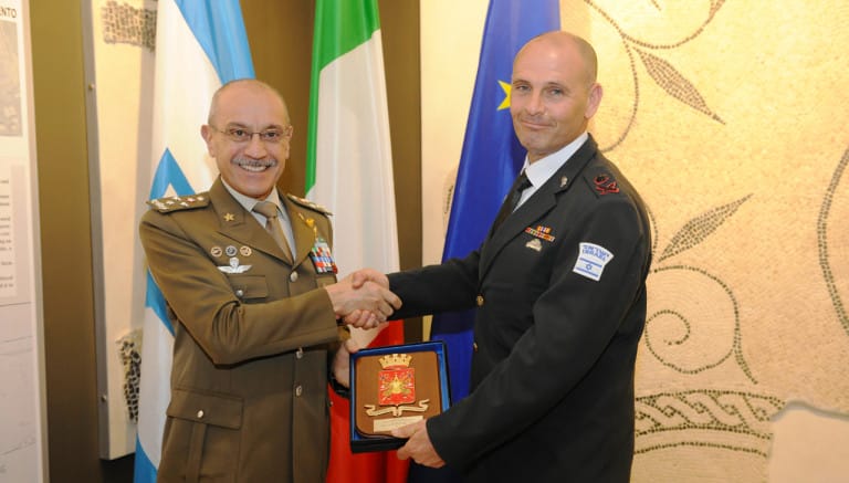Il Capo di SME incontra il Comandante delle Forze Terrestri israeliane (Esercito Italiano)