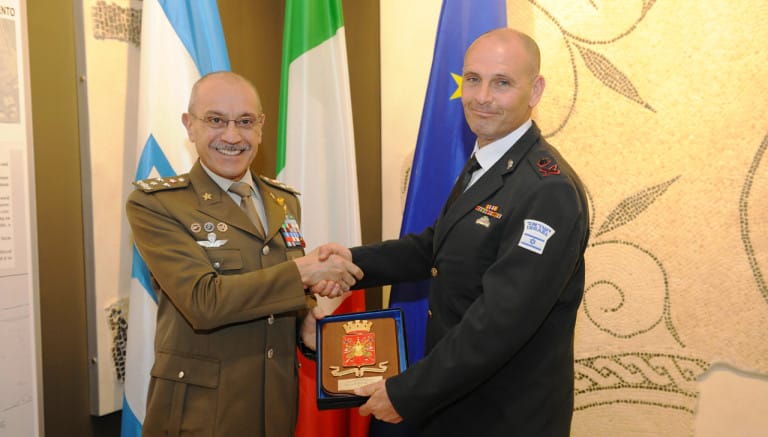 Il Capo di SME incontra il Comandante delle Forze Terrestri israeliane (Esercito Italiano)