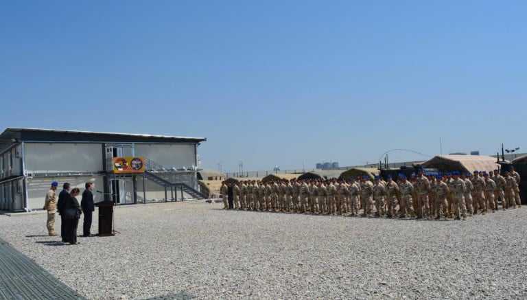 L’Onorevole Amendola in Iraq (Esercito Italiano)